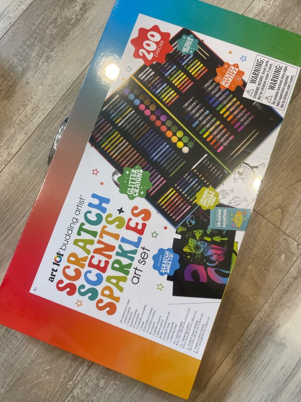 NEW for the art lover! Scratch Scents & Sparkles Art Set - Multicolor